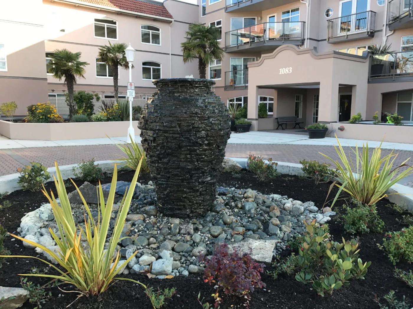 A completed Fountains & Urns project by Oxbow Aquatic Services in Greater Victoria.